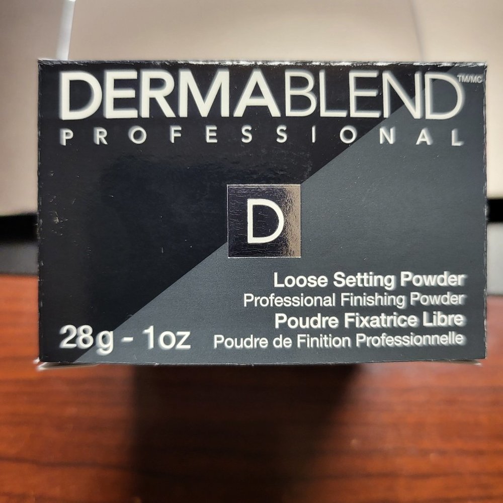 DERMABLEND PROFESSIONAL Loose Setting Powder 28g - 10z SHADE: COOL BEIGE